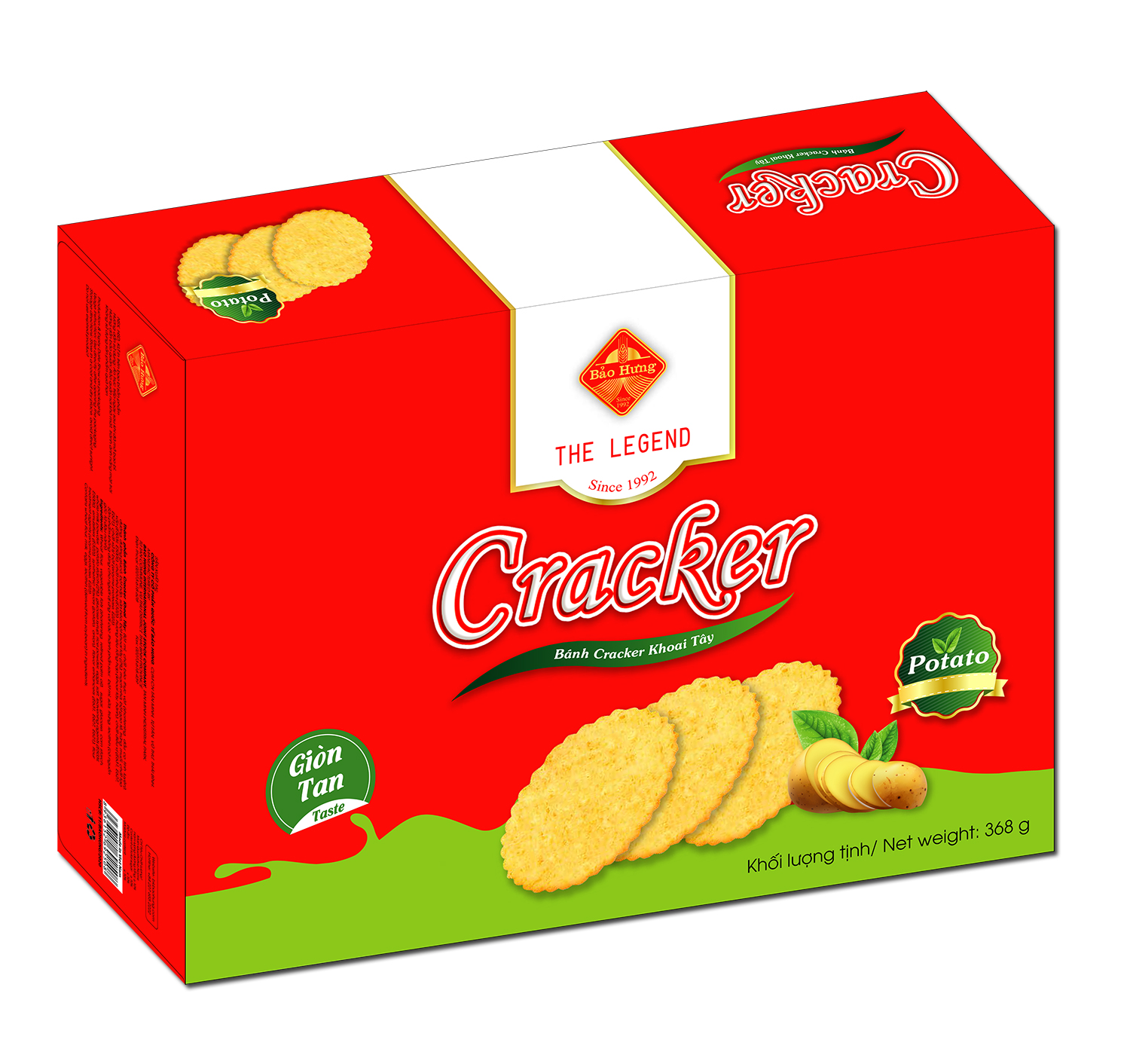 Cracker khoai tây